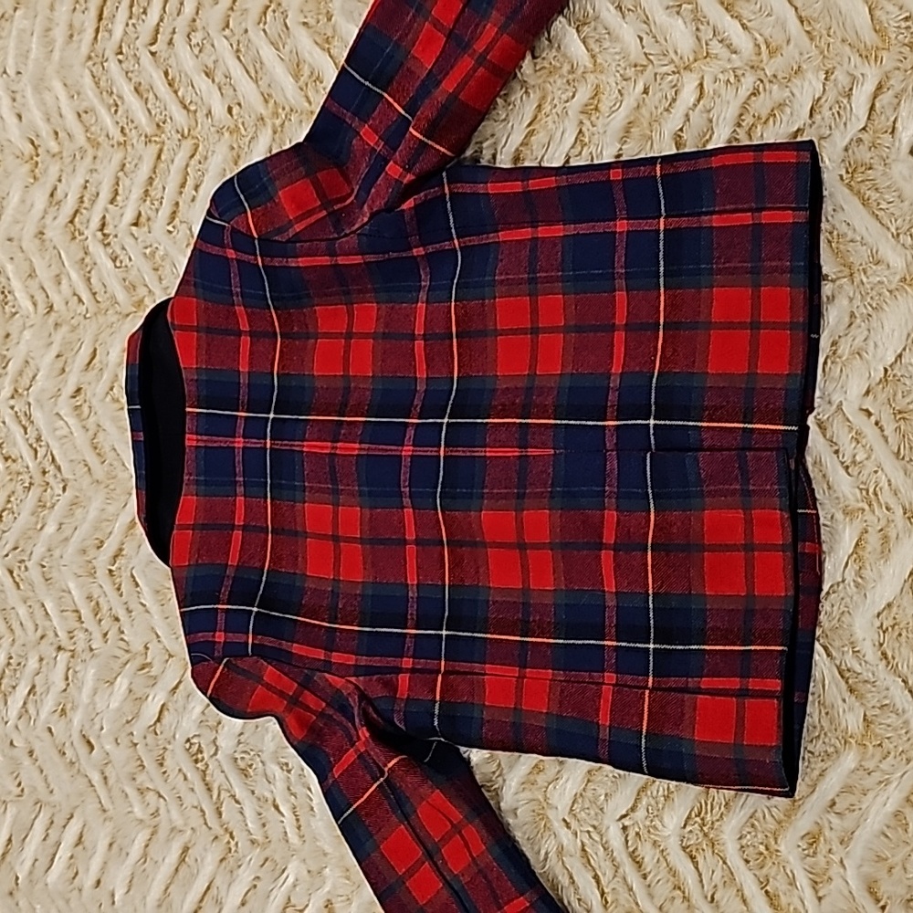 Janie and Jack plaid blazer - Picture 9 of 9